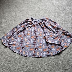 Blackmilk Bun Bun Midi Skirt